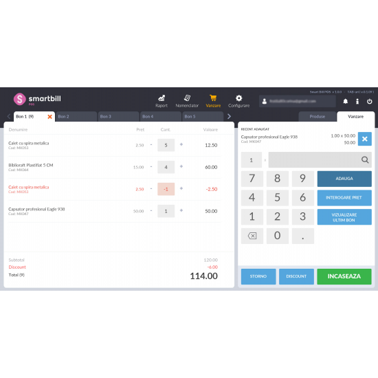 Soft de facturare Smart Bill POS Soft de facturare Smart Bill POS