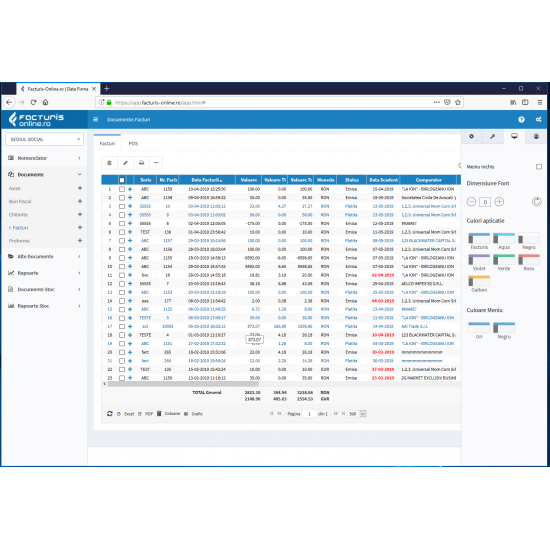 Soft de facturare Facturis Online Standard Soft de facturare Facturis Online Standard