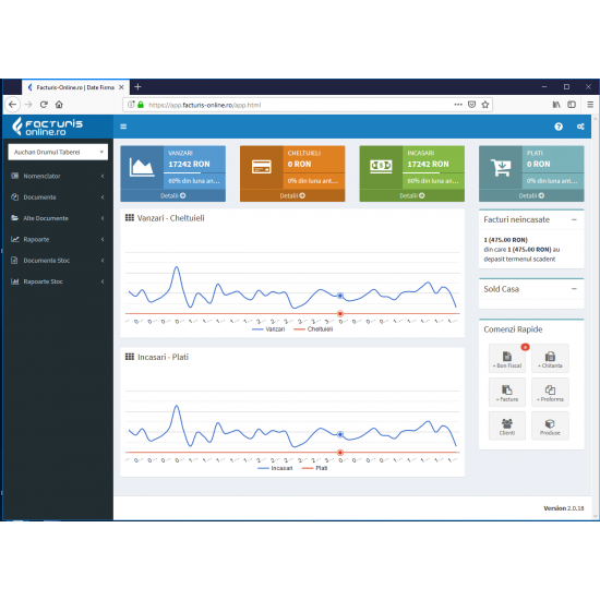 Soft de facturare Facturis Online Standard Soft de facturare Facturis Online Standard